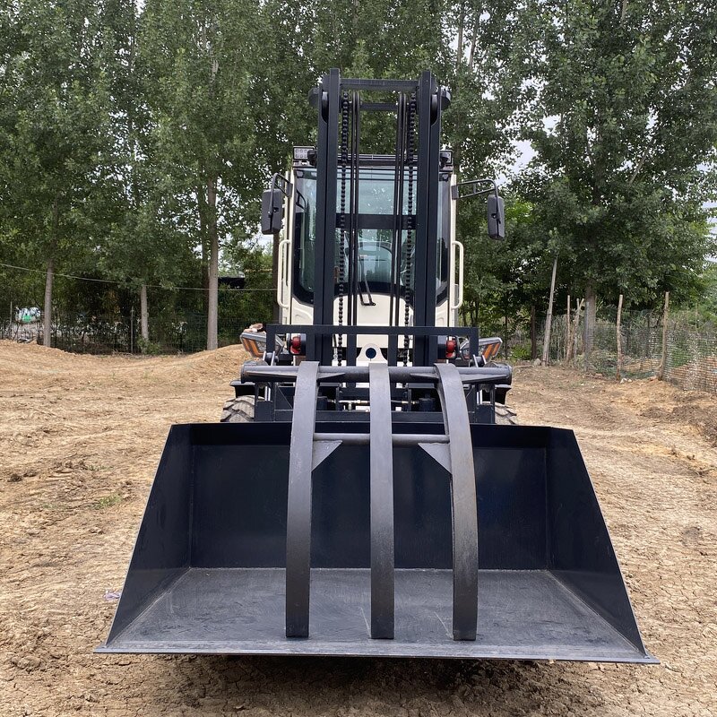 All Terrain Forklift Manufacturer - Factory Price 3.5 Ton 4x4 Diesel Crawler