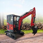 Mini Tractor Excavator Factory - Multifunction Digger Agricultural Attachments