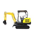 Mini Excavator Manufacturer - 2.5-3 Ton Perkins Imported Engine Zero Tail
