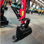 Micro Excavator Supplier - 0.8-1 Ton Earth Moving Machinery Free Bucket