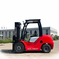 Rough Terrain Forklift Manufacturer - Free Shipping New 2.5-6 Ton Diesel 3-4.5m