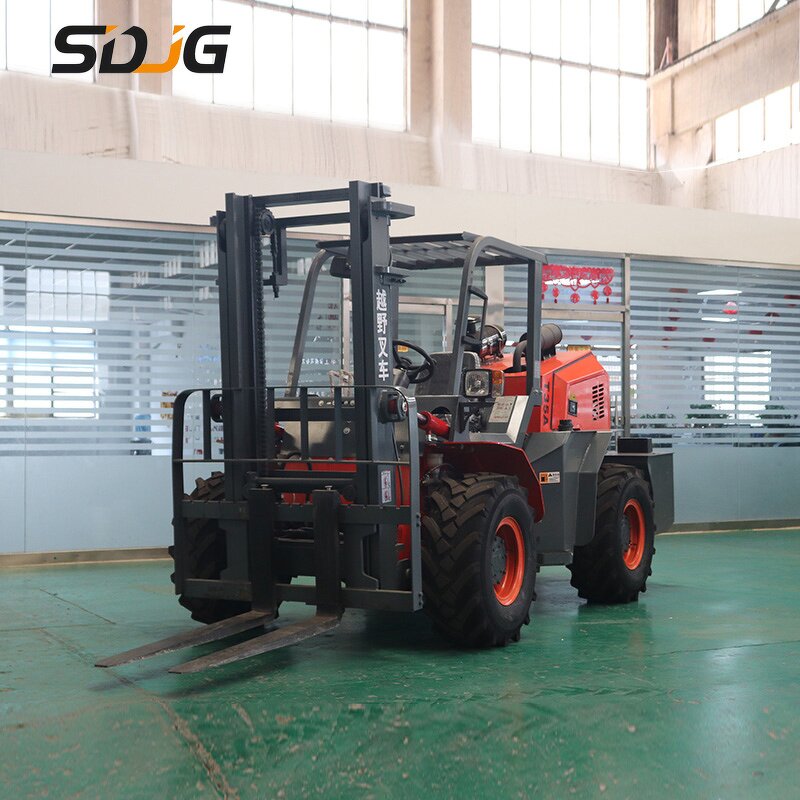 All Terrain Forklift Manufacturer - China 4x4 3Ton Diesel Home Farm Applicable