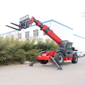 Telehandler Manufacturer - High Quality 4.5ton 4WD Telescopic with Bucket
