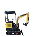 Mini Excavator Supplier - JG-17 Water Cooled 1.7 Ton Customizable Towable