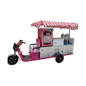 Mobile Food Cart Manufacturer - Multi-function Coffee Ice Cream Trailer