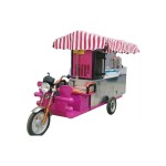 Food Moto Vans Manufacturer - Electric and Gasoline Motorized Ice Cream Tricycles