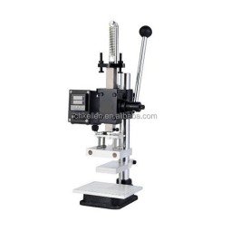 Flat Hot Foil Stamping Machine Manufacturer - Edge Gilding Manual Stamper