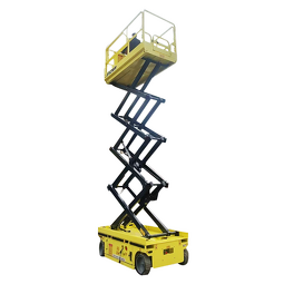 Mobile Hydraulic Lift Platform Manufacturer - 10 Meters Self-Propelled Scissor