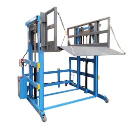 Portable Loading Dock Lift Factory - 2T Mobile Platform for Trucks