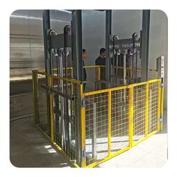 Rail Type Freight Elevator Manufacturer - Custom Single Span Wall Mounted Lift