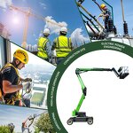 Self-Propelled Aerial Platform Manufacturer - 360 Rotating Curved Arm Lift