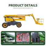 Self-Propelled Aerial Platform Manufacturer - 360 Rotating Curved Arm Lift