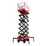 Electric Hydraulic Scissor Lift Factory - CE Portable Auxiliary Lift 300-500kg