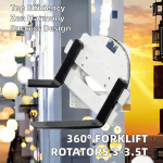 Forklift Rotator Attachment Factory - 3-3.5 Ton Class 3 for Sale