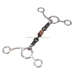 Horse Bits Factory - Jointed Mouth Ring Bits