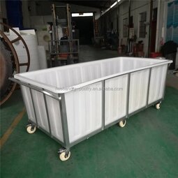 Horse Bucket Tube Factory - Food Bucket with Roller 300L