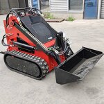 Mini Garden Loader Factory - Hot Sale Cheap New Small Track Mini Skid Steer