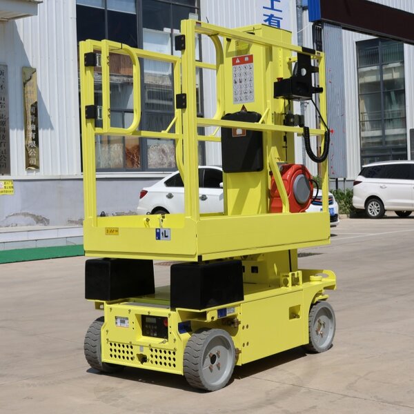 Manlift Platform Supplier - New Self-Propelled Electric Vertical Mast Hydraulic