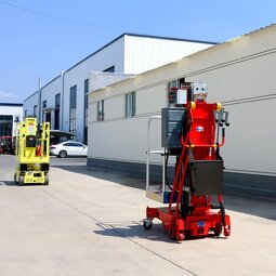 Hydraulic Lifter Manufacturer - Single Column 150kg 6-10m Light Weight Aluminum Alloy