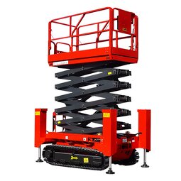 Crawler Scissor Lift Manufacturer - High Quality Electric Walking 5-12M Trolley