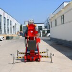 Electric One Man Lift Manufacturer - 4-14m Portable Vertical Single Mast with CE ISO