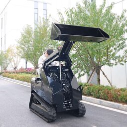Mini Skid Loader Manufacturer - Factory Fast Delivery CE EPA Ride-on Hydraulic