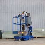 Aluminum Alloy Lifting Platform Supplier - Factory Direct Single Column Auxiliary Walking