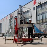 Aluminum Alloy Lifting Platform Factory - 4-14m Clean Electric Single Mast
