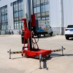 Hydraulic Lifter Manufacturer - Single Column 150kg 6-10m Light Weight Aluminum Alloy