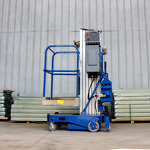 Aluminum Alloy Lifting Platform Supplier - Factory Direct Single Column Auxiliary Walking