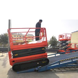 Hydraulic Scissor Lift Factory - High Quality Walking Crawler All Terrain 5 Meter