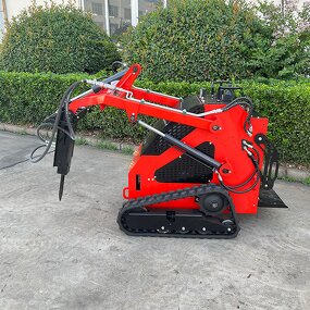 Mini Skid Steer Loader Manufacturer - Free Shipping EPA CE Hydraulic 300-450KG 1ton