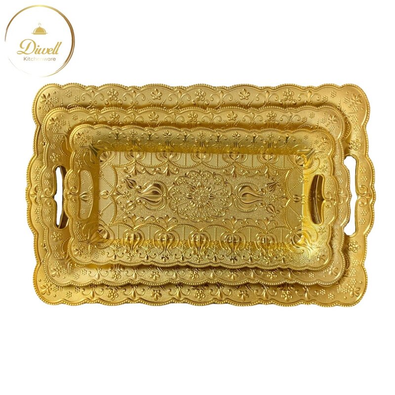 Charger Plate Supplier - Wholesale Commercial Restaurant High Standard PP Gold