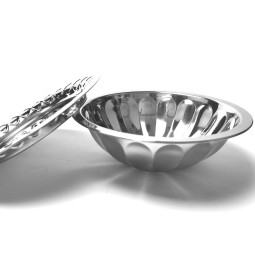 Metal Basin Supplier - Wholesale Kitchenware Stainless Steel with Cover