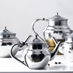 Turkish Kettle Supplier - Hot Selling Arabic Stainless Steel Morocco Tea Pot