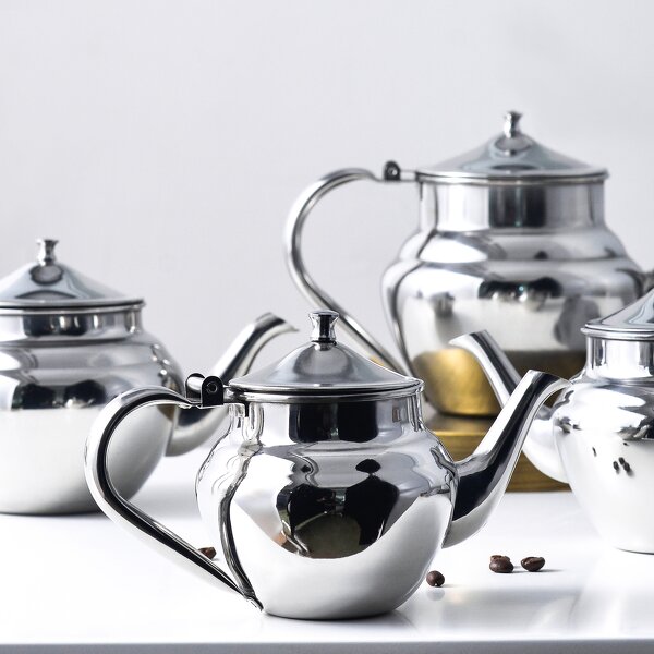 Turkish Kettle Supplier - Hot Selling Arabic Stainless Steel Morocco Tea Pot