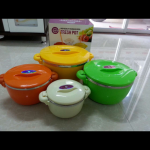 Casserole Hot Pot Set Factory - Stainless Steel 3pcs & 4pcs Multi Color Plastic Handle