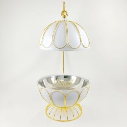 Buffet Food Warmer Supplier - Luxury Globe Shape Chafing Dish Marble