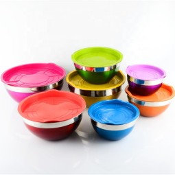 Mixing Bowl Salad Bowls Manufacturer - Crazy Selling Stainless Steel Colorful Painting