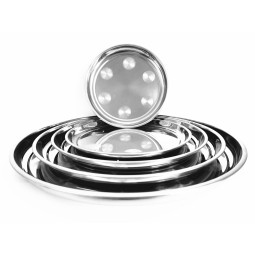 Food Tray Factory - Best Prices Fast Production 410 Stainless Steel Round Swirl