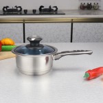 Cooking Pan Set Manufacturer - High-inquiry 25Pcs Stainless Steel with Blue Glass Lid