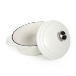 Casserole Pots Manufacturer - Food Warmer Enamel Coated Cast Iron Insulated Cocotte