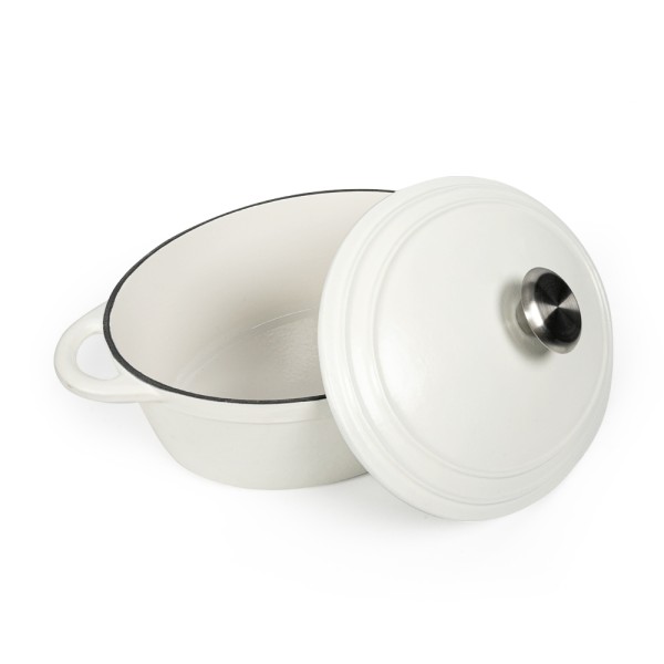 Casserole Pots Manufacturer - Food Warmer Enamel Coated Cast Iron Insulated Cocotte