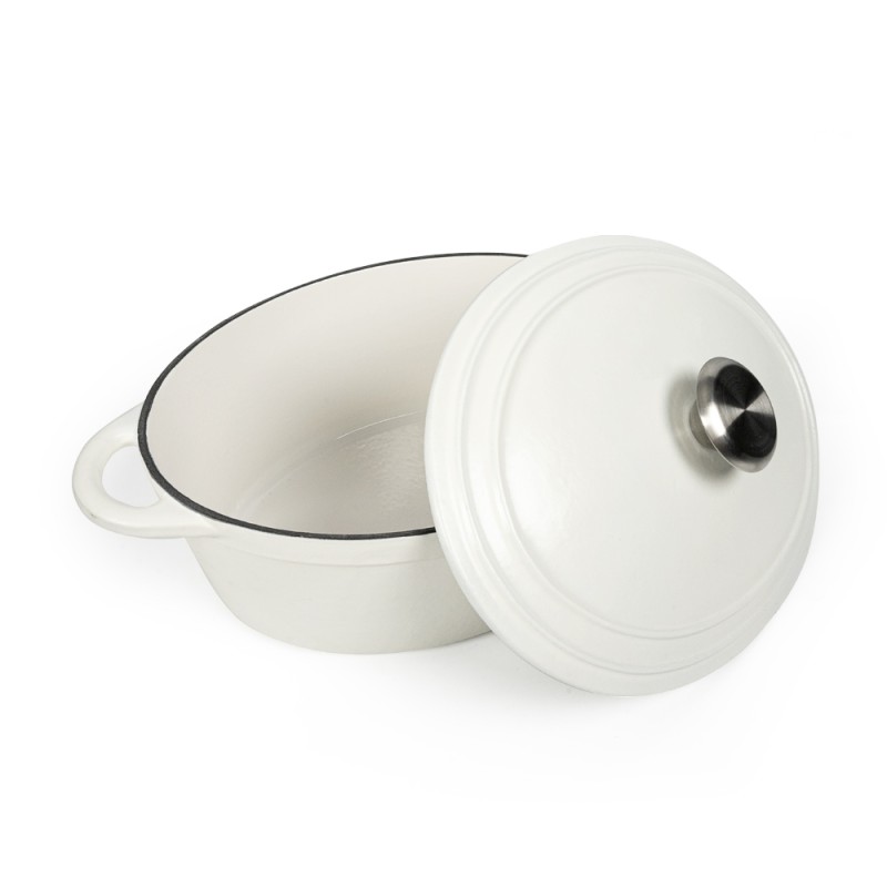 Casserole Pots Manufacturer - Food Warmer Enamel Coated Cast Iron Insulated Cocotte