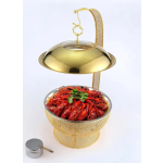 Decorative Chafing Dish Manufacturer - Luxury Stainless Steel with Lid