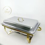Chafing Dish Sets Supplier - Hot Sale Golden Buffet Economic Foldable