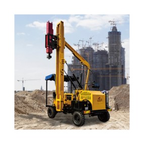 Guardrail Pile Driver Factory - HX36D for Roadside Steel