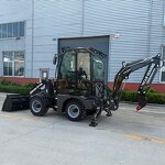 Backhoe Loader Factory - CE Approved for Construction Farm