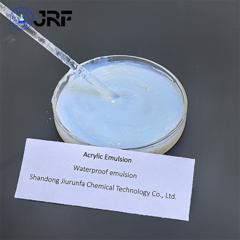 Acrylic-Based Waterproof Emulsion for Polymer Cement JS Coatings for Construction Woodworking Packing