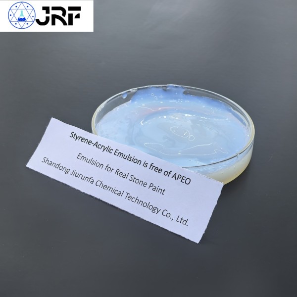 苯丙乳液不含APEO，适用于中高端真石漆